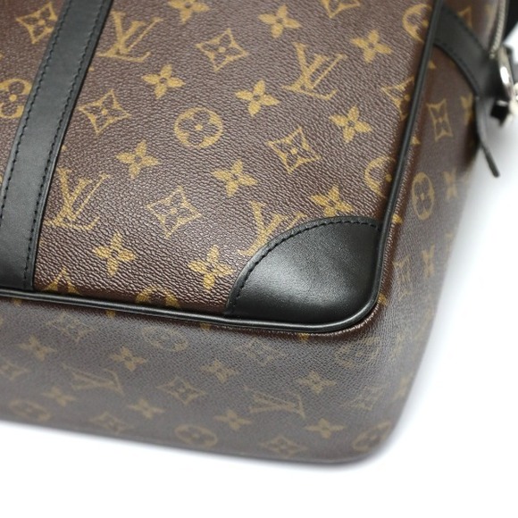 Louis Vuitton Briefcase Monogram Porte Document Voyage Business Bag - Picture 6 of 11